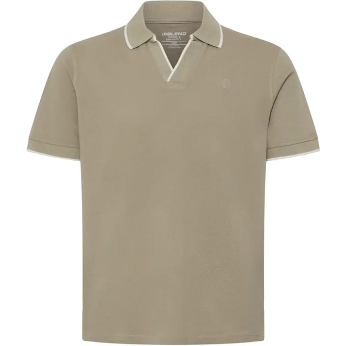 Blend - BHEDIN SPLITNECK POLO S/S - Heren - Polo's