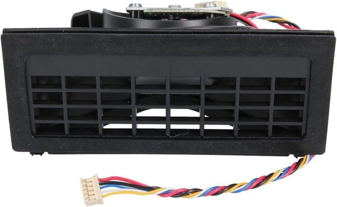 Ventilatormotor - Robot Stofzuiger Onderdeel - Schoonmaakondersteuning - Specifiek Model - 12.1 x 7 x 5.5 cm - Zwart