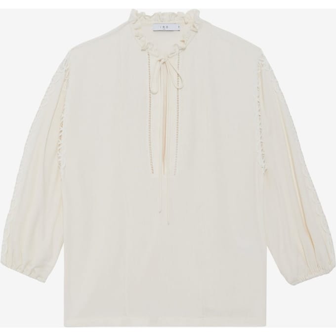 IRO Paris Ganitte Top Ecru Taglia: 36 | Maglie a manica lunga Outlet | Donna | Marrone