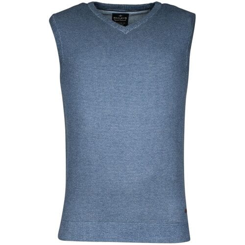 Baileys Spencer Allover 2-Tone Fine Structure Knit Denim Blue / male