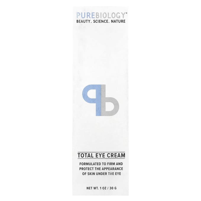 Pure Biology, Total Eye, 1oz (30ml) white