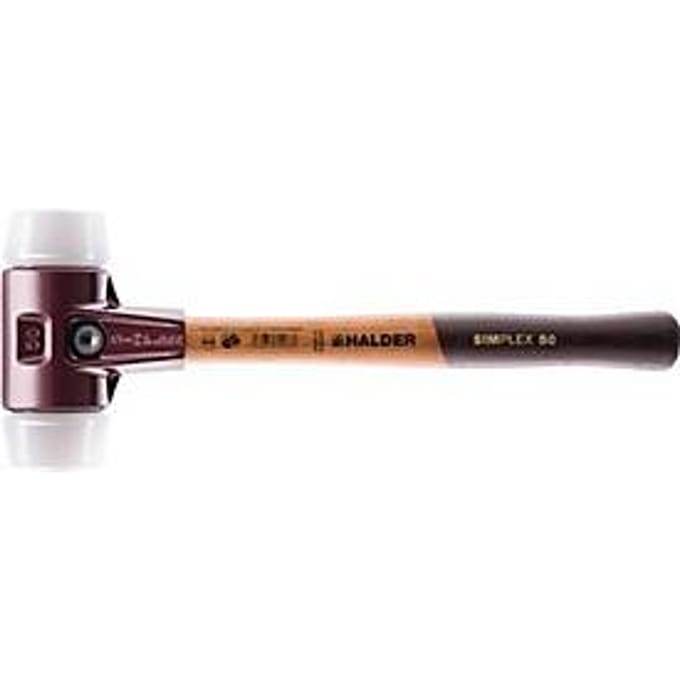 Zacht beklede hamer SIMPLEX L.405mm kop d.60mm medium HO