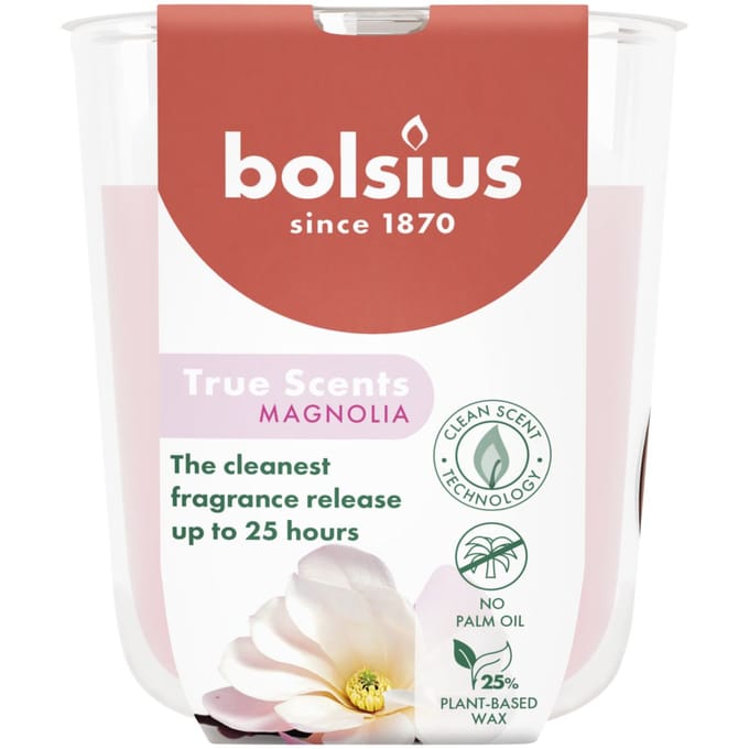 Bolsius - True Scents - Geurglas - 80/73 - Magnolia