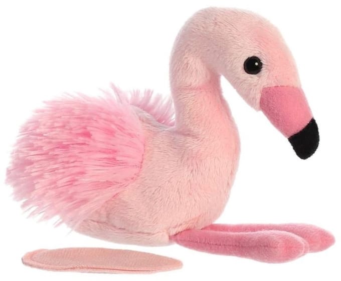 Shoulderkins knuffel flamingo 15 cm