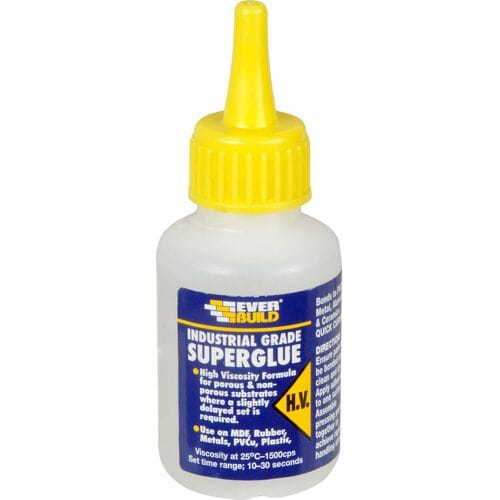 Everbuild secondelijm hoge viscositeit 50gr