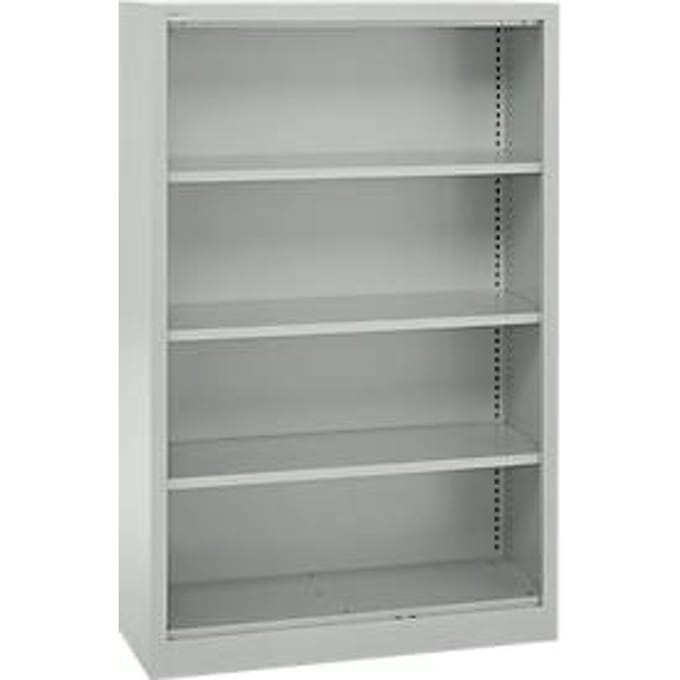 Schäfer Shop Select stellingkast MS, 4 OH, B 950 x D 400 x H 1584 mm, plaatstaal, lichtgrijs