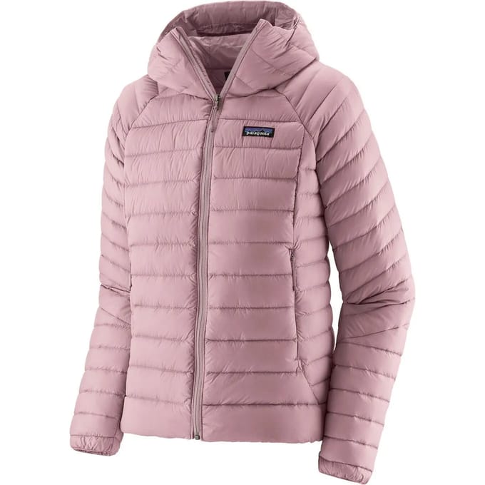 Damesjack met rits en capuchon Patagonia Down Sweater