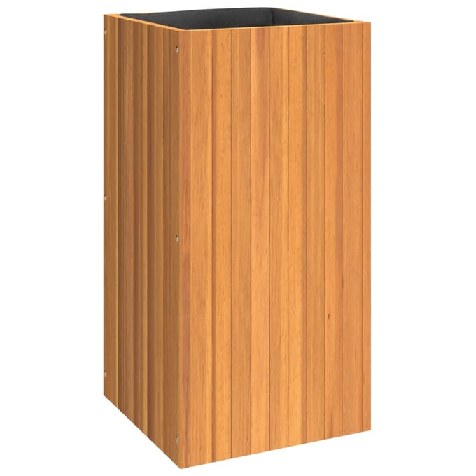 vidaXL - Plantenbak - 45x45x90 - cm - massief - acaciahout