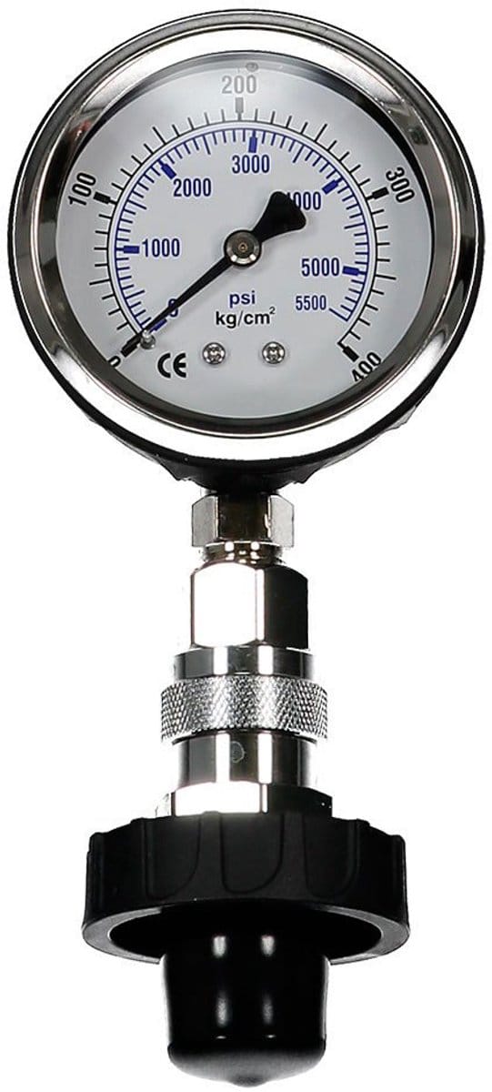 Cressi Spa Din Hp Exterior Oppervlaktedrukmeter Zwart,Zilver