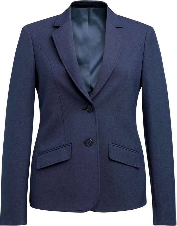 Brook Taverner Dames Colbert Margot, getailleerde snit BT2390 - Denim - 38 EU (10 UK)