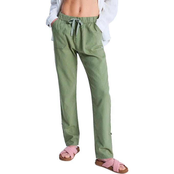 Roxy On The Seashore Broek Groen L Vrouw