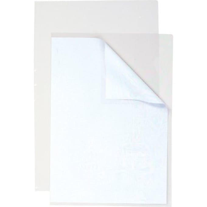 Insteekmap L-model Qbasic A4 PP 0.09mm nerf 100 stuks