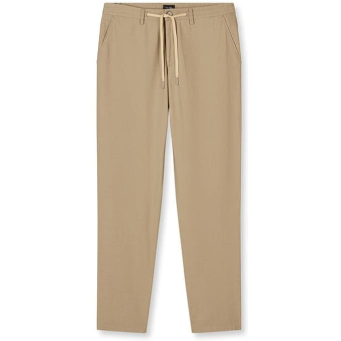 OLYMP Chino, Tapered Fit, Natuur