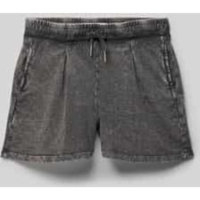 Regular fit sweatshorts in denimlook