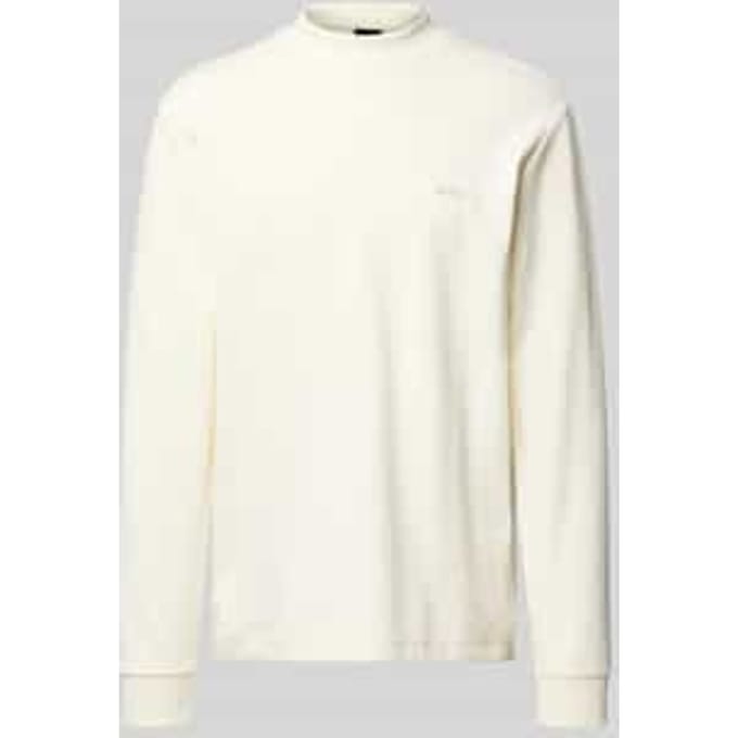 Regular fit shirt met lange mouwen van puur katoen, model 'EXPLORER'