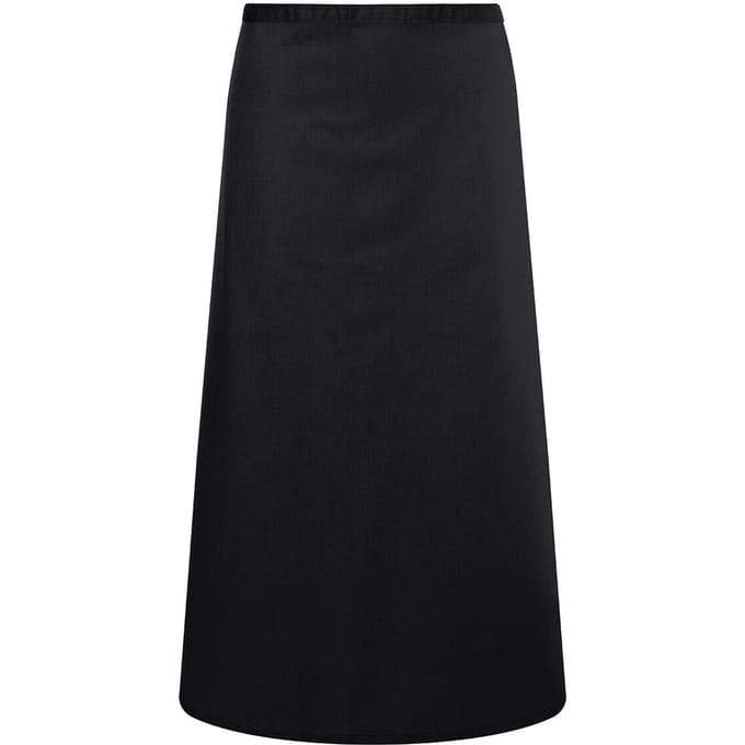 Karlowsky Basic Bistro Contrast Schort (Zwart)