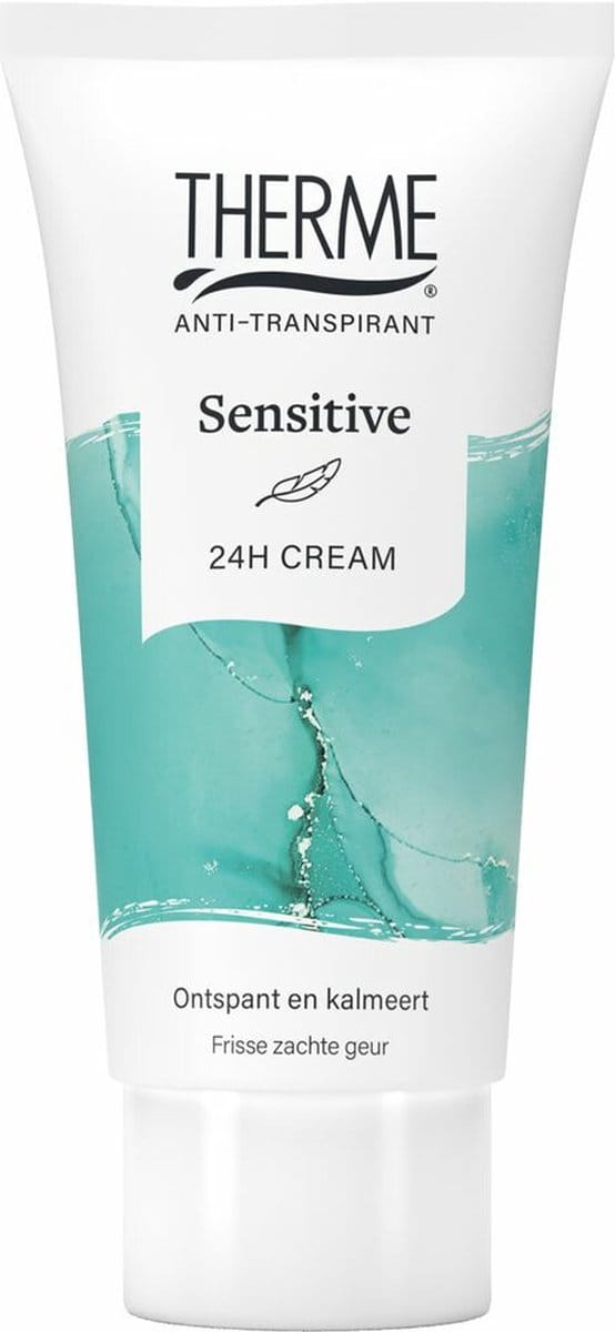 Therme - Anti-Transpirant Sensitive 24H Cream - 6 x 60 ml - Voordeelverpakking