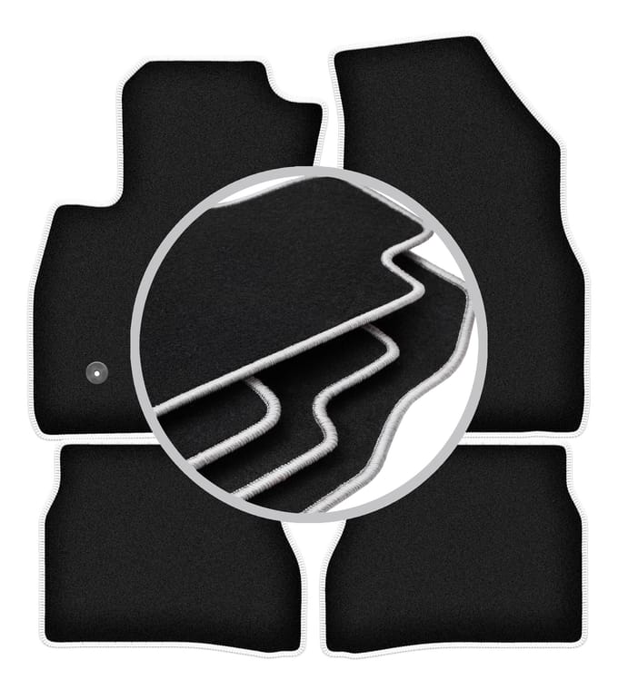 CARLUX-SILVER automatten voor: Opel Combo D 0 (2011-2018)
