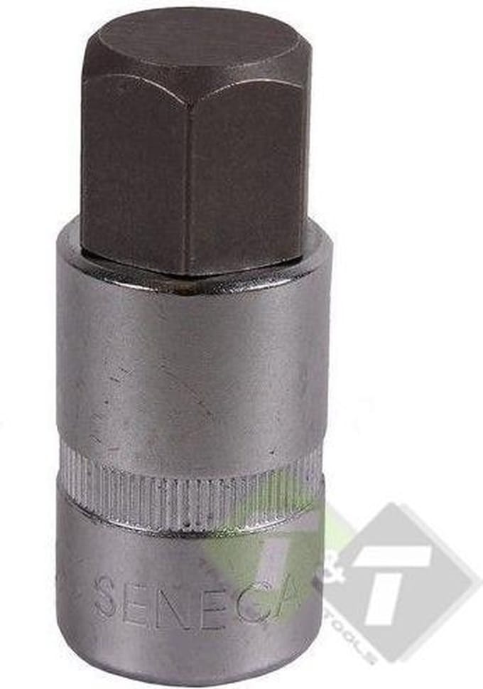 Inbusdop, 1/2 duims aansluiting, 55mm, 10mm, Seneca
