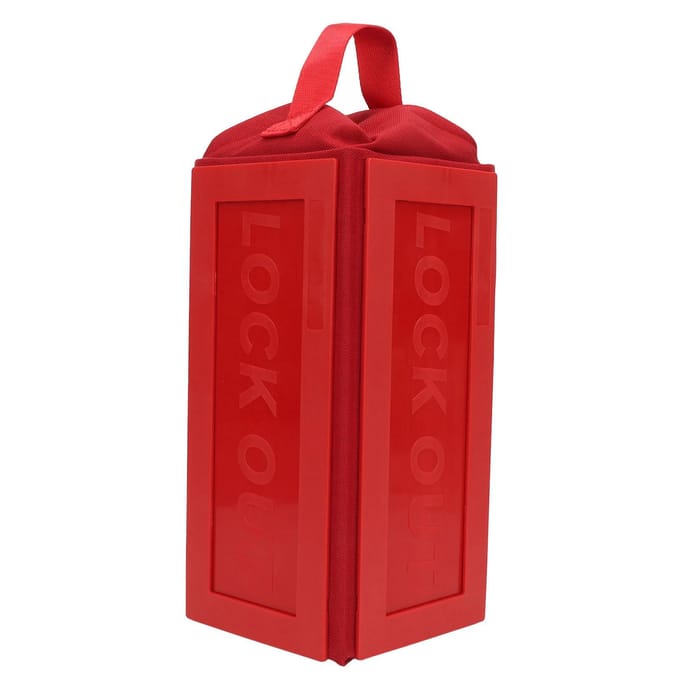 BD D75 Hangbediening Veiligheidsafdekking Opvouwbaar Lockout Tagout Oversized Stekker Takelbedieningsafdekking Scheur