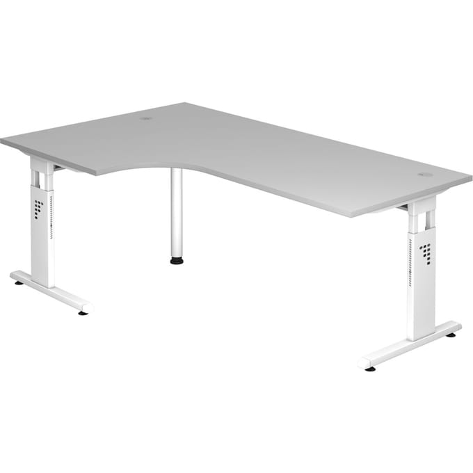 MEGA 82 W | Bureau - Grijs/Wit