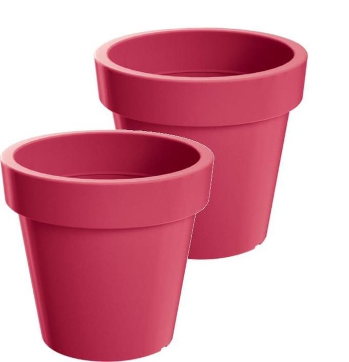 Bloempot Buiten Rond Lofly 16cm FRAMBOOS Prosperplast / 2 STUKS ! /