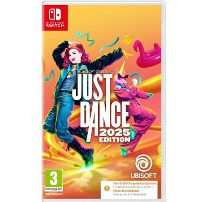 Nintendo Switch Switch Just Dance 2025 (Code in a BoxB) Games