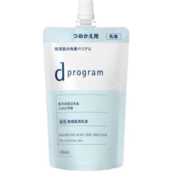 Shiseido - D Program Balancing Acne Care Emulsion EX Refill 88ml