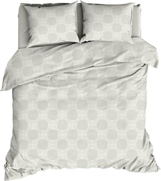 Satin d'Or Rivolta Dekbedovertrek - Extra breed - 260x200/220 cm - Snow White