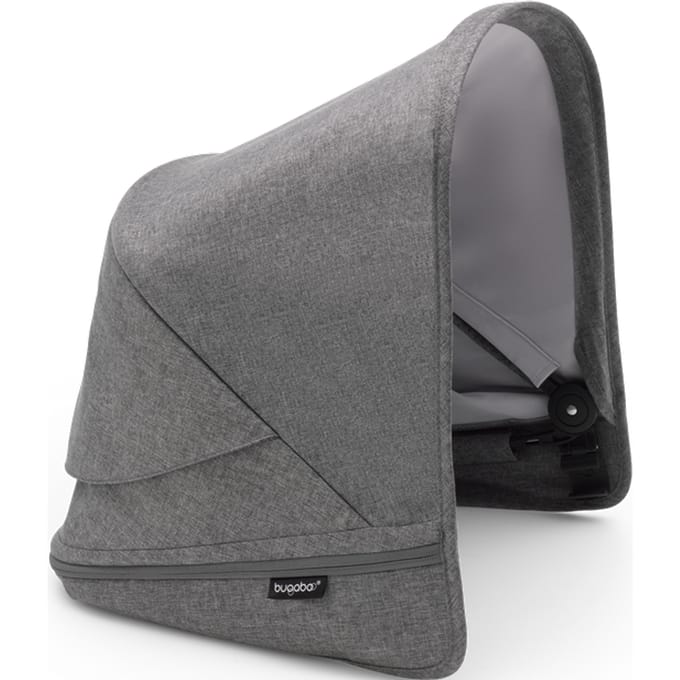 Bugaboo Donkey zonnekap - Grey mélange Grey mélange