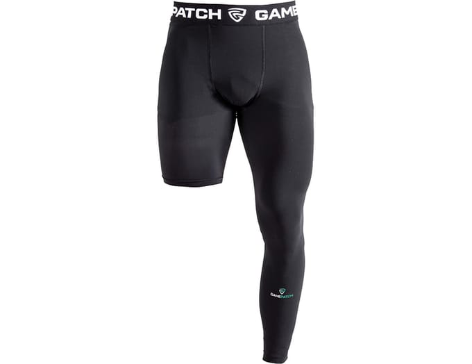 Gamepatch Strak Zwart