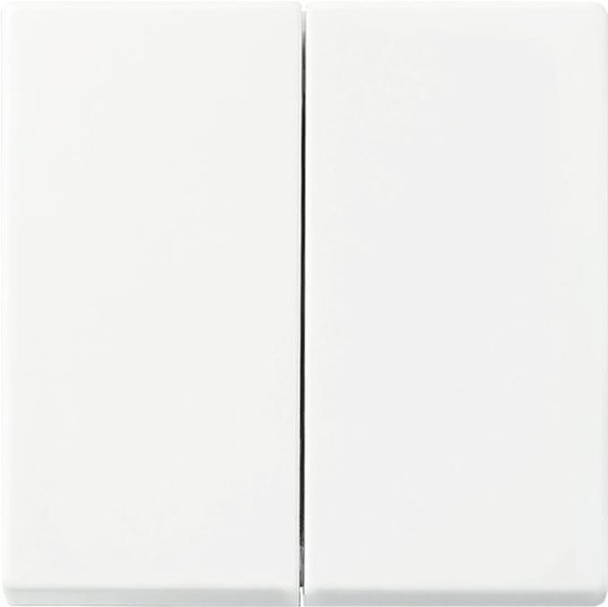 ABB Slimme Schakelaar Dubbele Rocker Balans Wit - 2CKA006730A0163 [10 Stuks]