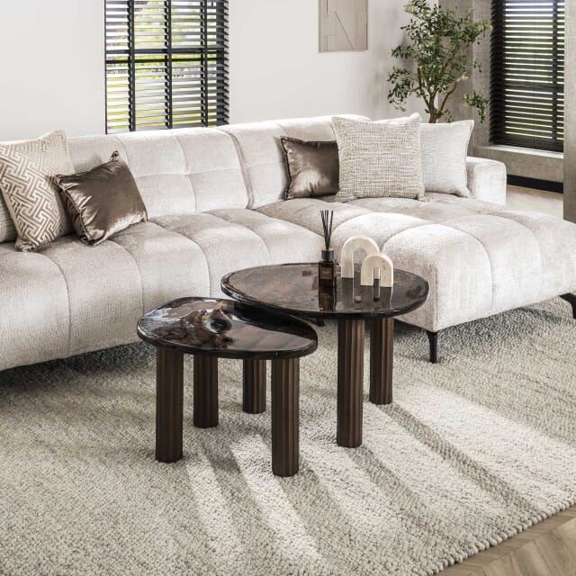 Hoyz Collection - Salontafel Eclipse L - Koper Antiek Finish
