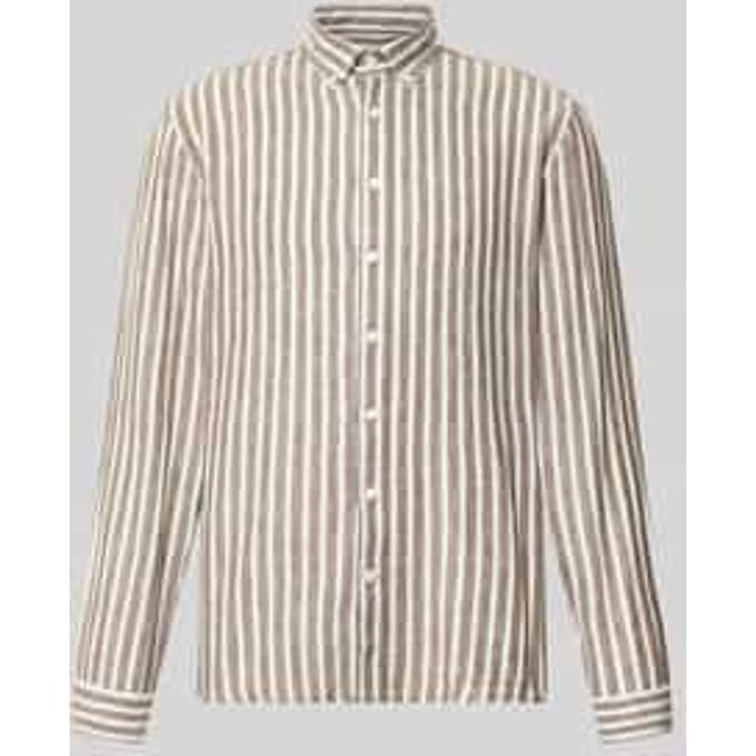 relaxed fit vrijetijdsoverhemd met button-downkraag