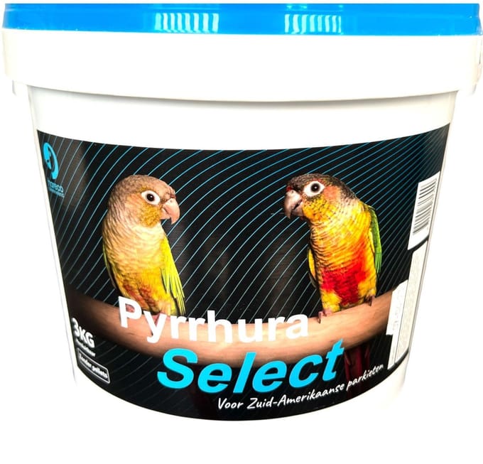 pyrrhura select 3 kg met pellets hareco select