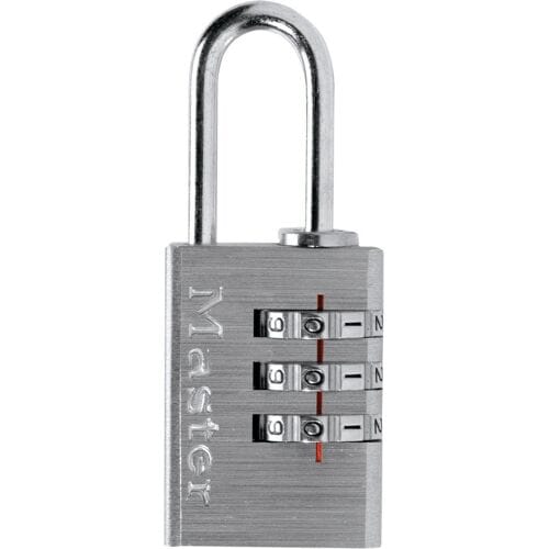 Master Lock combinatiehangslot Aluminium, 20mm