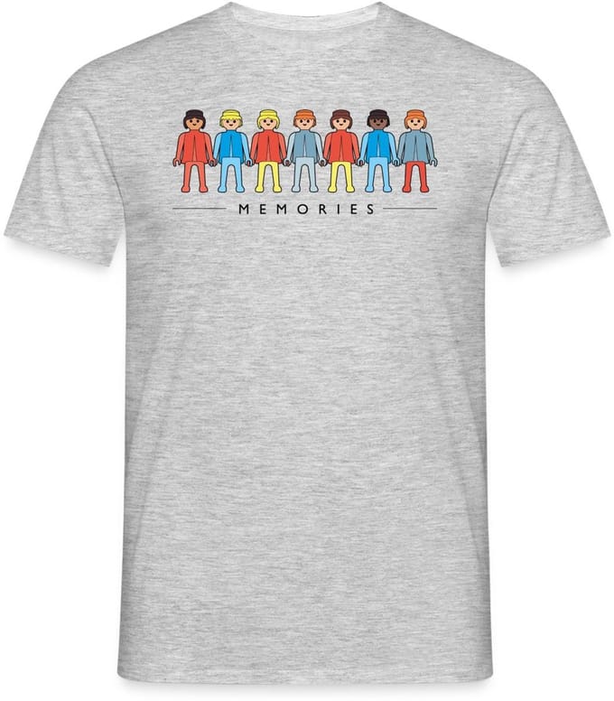 Playmobil Figuren Memories T-Shirt Heren