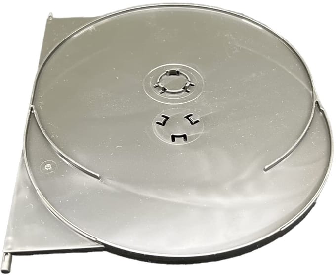 By shayne - DVD Behuizing - 2 Disc Tray - Set van 5 - 14mm Formaat - Geschikt voor DVD's - Zwart Kleur