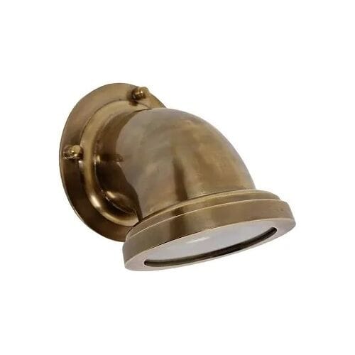 KS Verlichting Wandlamp Auckland Antiek Messing