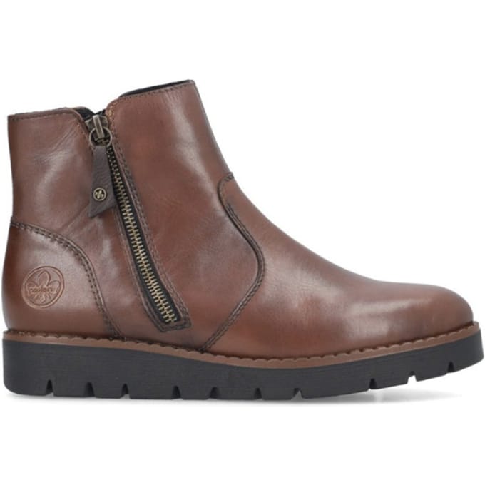 RIEKER 44950-24 Laars bruin maat 39