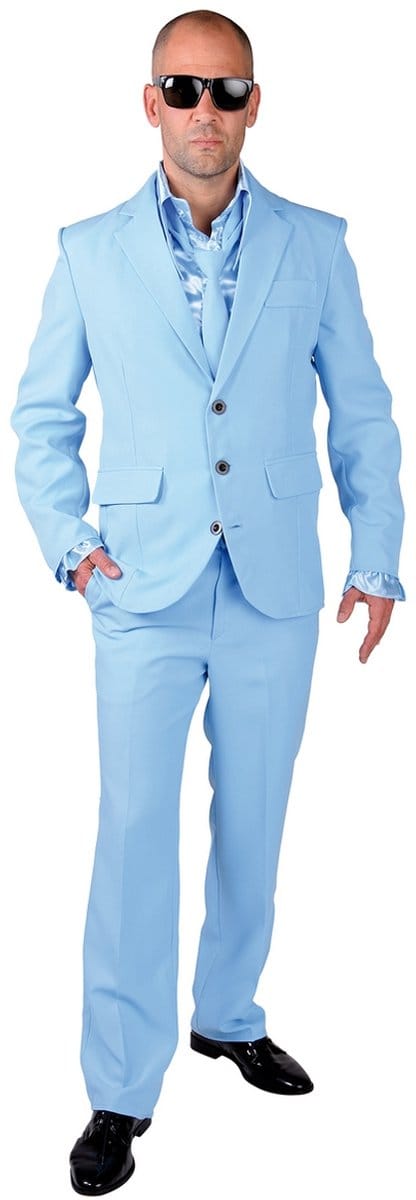 Baby blue kostuum man - Maat 58/60