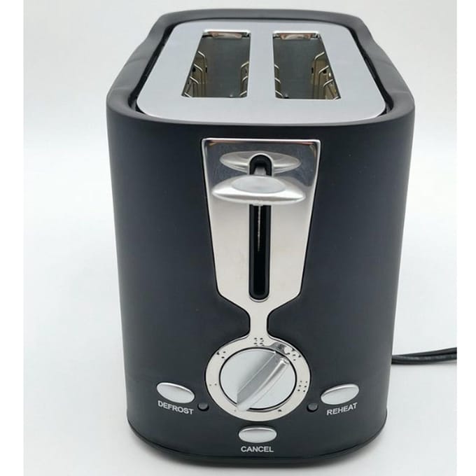 Multifunctionele Broodrooster Legering 2-Sleufs Broodrooster met Afneembare Lade voor Ontbijt   800W gray