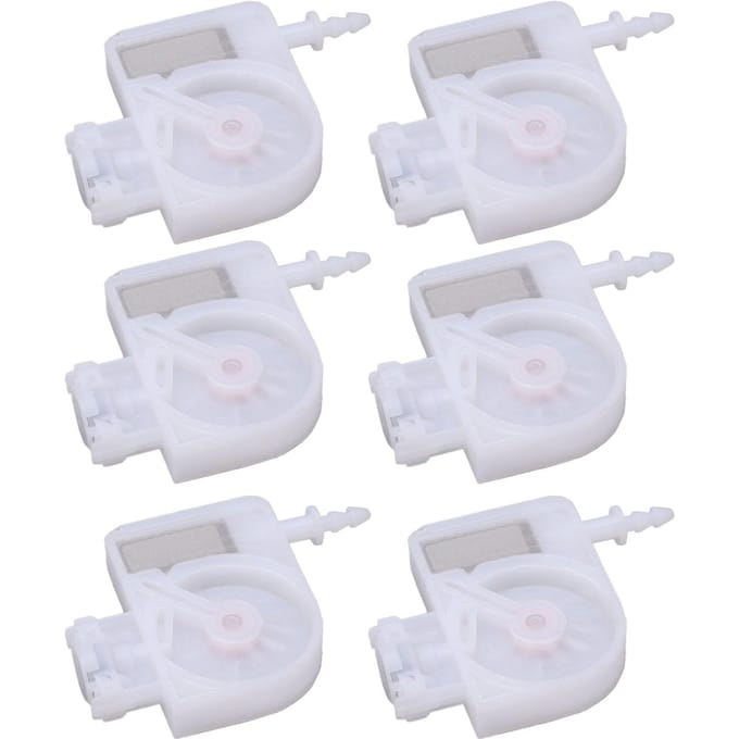 Lot de 6 amortisseurs d'encre de rechange pour imprimantes 4880 DX5 DX6 DX7 4800 7800 7880 9800, blanc, enfichables
