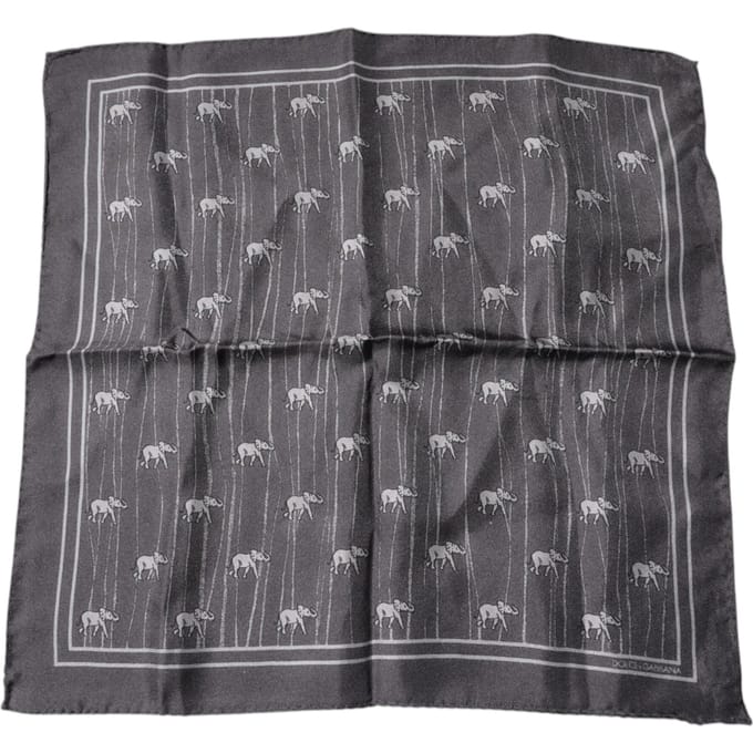 Bruine Olifant Fantasy Zakdoek Sjaal