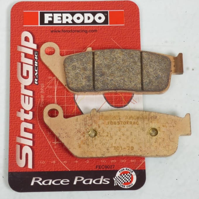Plaquette de frein Ferodo pour Moto Triumph 800 Speedmaster 2003 à 2004 2 / AV Neuf