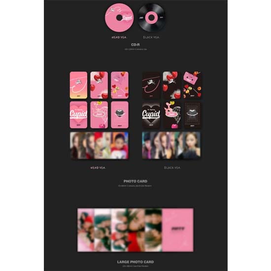 FIFTY FIFTY 1e singlealbum 'The Beginning': Cupido' Random Ver pink