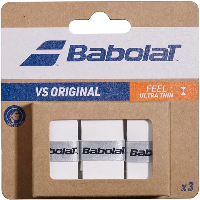 Babolat Original Feel Tennis / Padel Overgrip - Wit