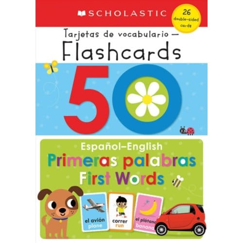 50 Spanish-English First Words: Scholastic Early Learners (Flashcards) - Scholastic Early Learners - Scholastic