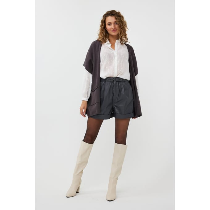 EsQualo Poncho Grey Taglia: XS/S | Poncho Outlet | Donna | Grigio