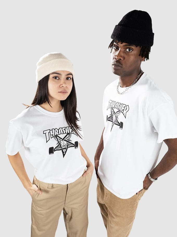 Thrasher Skate Goat T-Shirt wit